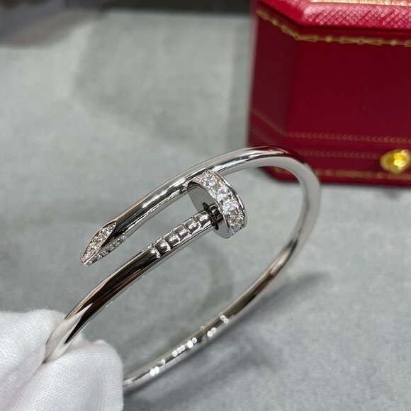 Cartier silver nail bracelet - Picture 2 of 6